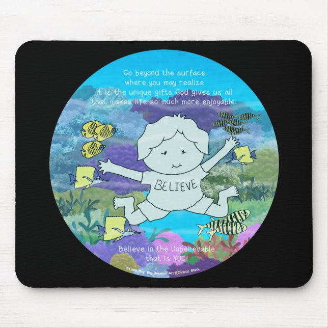 Beyond the Surface Mouse Pad (Front)