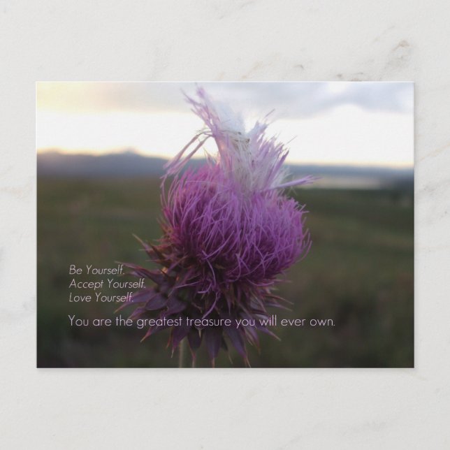 BeYourself Postcard (Front)