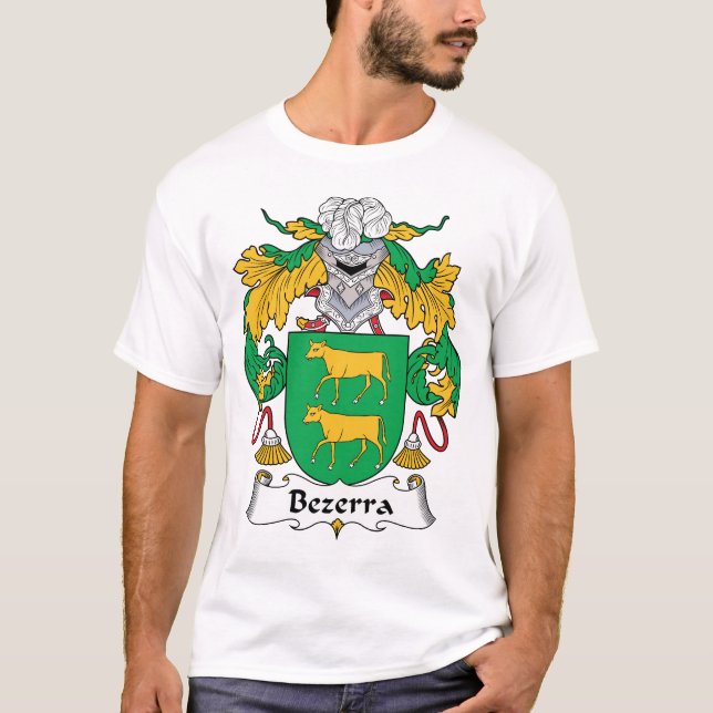Bezerra Family Crest T-Shirt (Front)