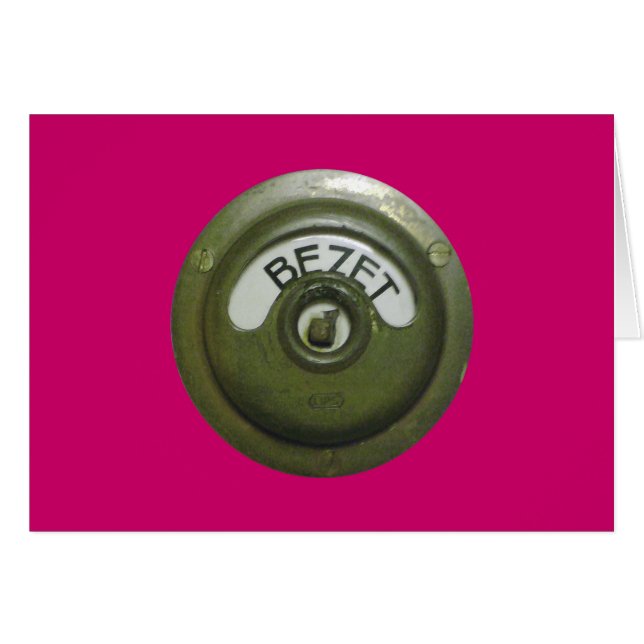 Bezet, occupied (Front Horizontal)