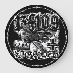 Bf 109 large clock