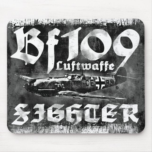 Bf 109 Mouse Pad (Front)