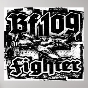 Bf 109 Poster Poster
