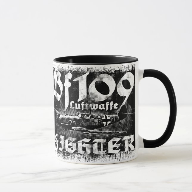 Bf 109 Ringer Coffee Mug (Right)