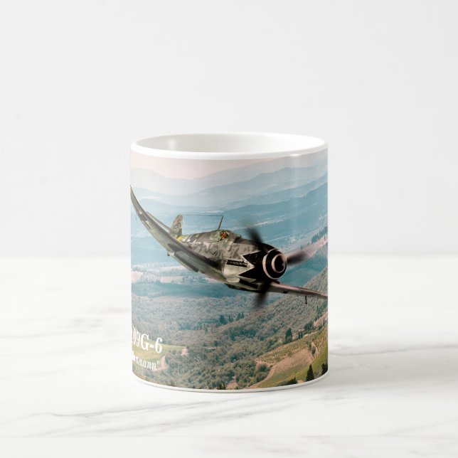 BF 109G-6 "Erich Hartmann" Coffee Mug (Center)