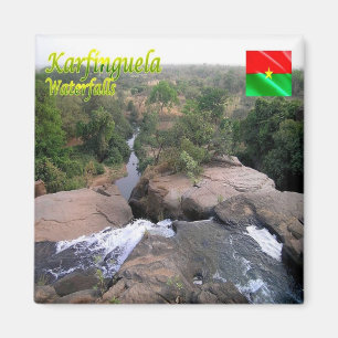 BF - Burkina Faso - Karfinguela - Waterfalls Magnet