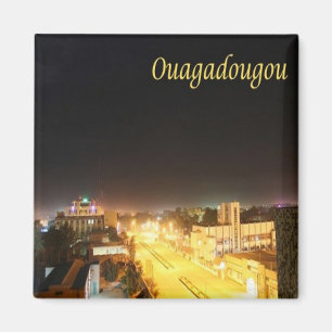 BF - Burkina Faso - Oagadougou Magnet