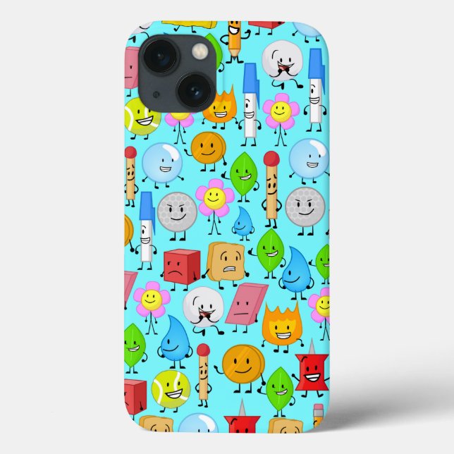 bfdi pattern Case-Mate iPhone case (Back)