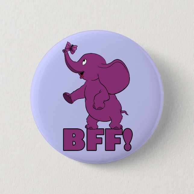 BFF! 6 CM ROUND BADGE (Front)