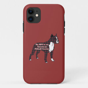 BFF American Pitbull Terrier iPhone 11 Case