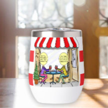 BFF Best Friend Forever Wine Cafe Wine Tumbler