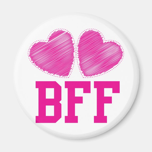 BFF Best friends forever !!! awesome! Magnet (Front)