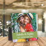 BFF Best friends photo Plaque<br><div class="desc">Modern BFF photo plaque featuring a trendy caption "Best Friends since" in white modern lettering. Easily customisable by adding your favourite photo and text by editing the template fields.</div>