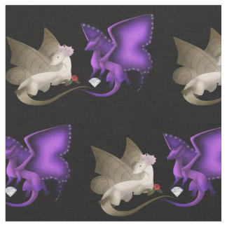 BFF Butterfly Dragon Fabric
