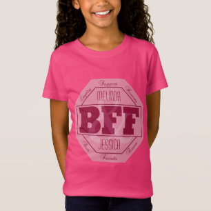BFF Friendship - custom names - clothing T-Shirt