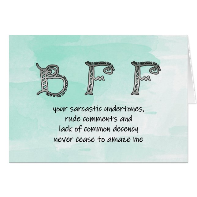 BFF funny (Front Horizontal)
