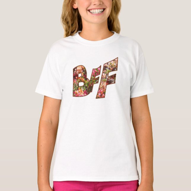 BFF Girls T-Shirt Customisable (Front)