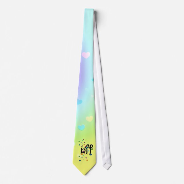 bff ~ hearts tie (Front)