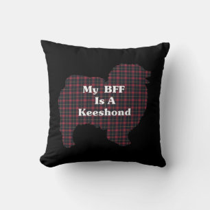BFF Keeshond Lovers Gifts Cushion