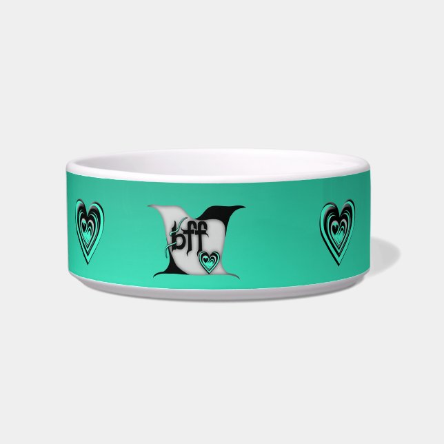 bff ~ lovebirds bowl (Left)