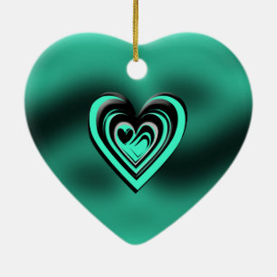 bff ~ lovebirds ceramic tree decoration