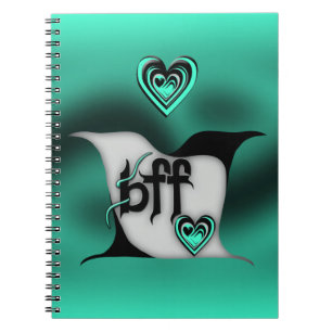 bff ~ lovebirds spiral notebook