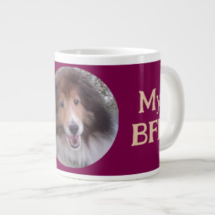 BFF Pet Photo PERSONALIZE Large Coffee Mug