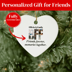 BFF Photo Ornament – Personalised Gift