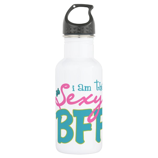 BFF Print 532 Ml Water Bottle (Front)