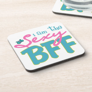BFF Print Coaster