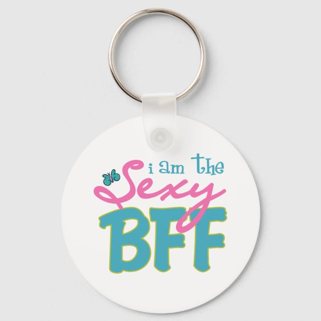 BFF Print Key Ring (Front)