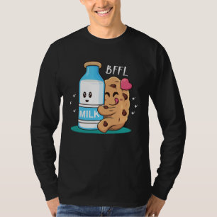 BFFL Best Friend 4 Life Biscuit Hugging Milk Love T-Shirt