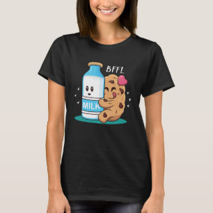 BFFL Best Friend 4 Life Biscuit Hugging Milk Love T-Shirt