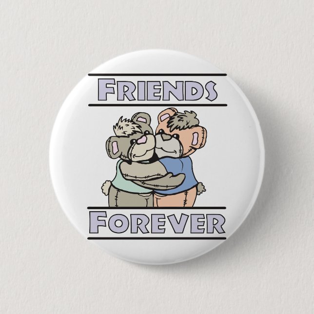bffs 6 cm round badge (Front)