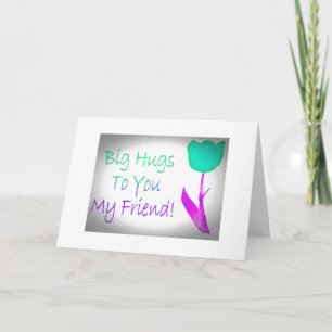 BFF'S BIRTHDAY HUGS / WISHES BEST BIRTHDAY EVER CARD