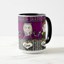 BFF'S MUG -GODDESSES RULE- FOUR GIRLFRIENDS -BFF'S