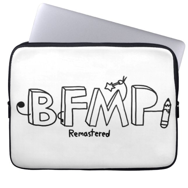 BFMP remastered  Laptop Sleeve (Front)