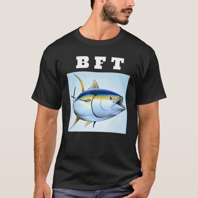 BFT Bluefin Tuna Fishing T-Shirt (Front)