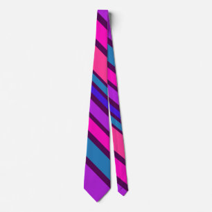 BG Stripes Pattern coloured III + your background Tie
