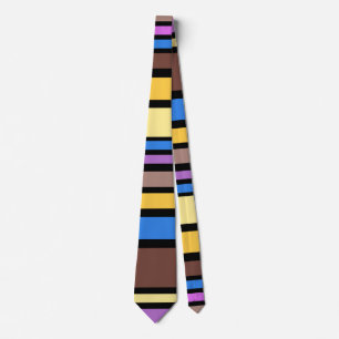 BG Stripes Pattern coloured VI + your background Tie