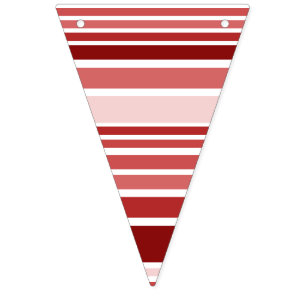 BG Stripes Pattern coloured VIII + your back & ide Bunting