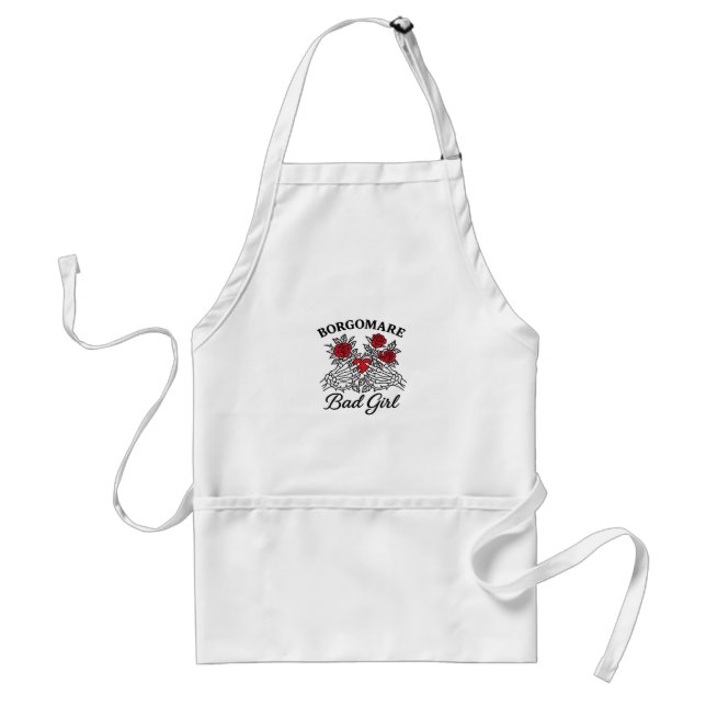 Bgm Bad Girl II Classic - Skeleton Heart Hands  Standard Apron (Front)
