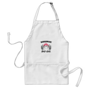 Bgm Bad Girl II Skeleton Heart Hands Edgy Vibe Standard Apron
