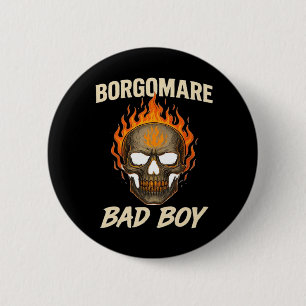 Bgm Bad  - Skeleton Hands Heart 6 Cm Round Badge