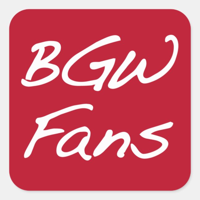 BGWFans Stickers (Front)