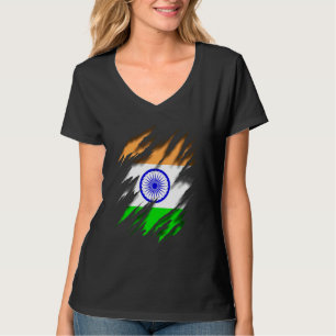 Bharat Ganarajya  Indian Flag India T-Shirt