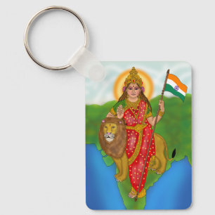 Bharat Mata Keychain