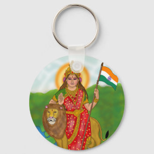 Bharat Mata Keychain