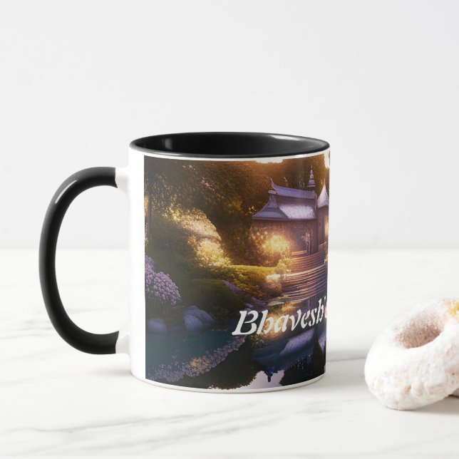 Bhavesh's Morning Tea Mug (With Donut)