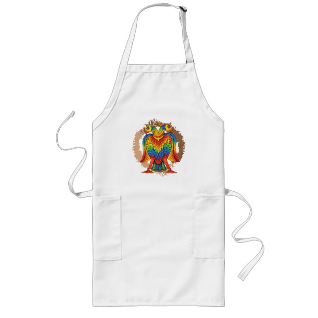 bherunda bird long apron (Front)